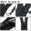 15Pcs Spare Zipper Pulls, Universal Zip Puller Replacement, Zipper Pull