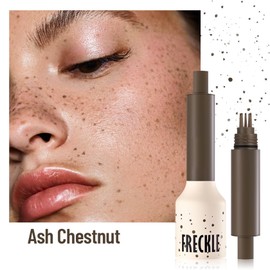Five-Point Freckle Stamp & Pen – Waterproof, Quick-Drying Faux Freckle & Tattoo Pen for Natural Sun-Kissed Look – Safe for All Skin Types(Ash Chestnut)