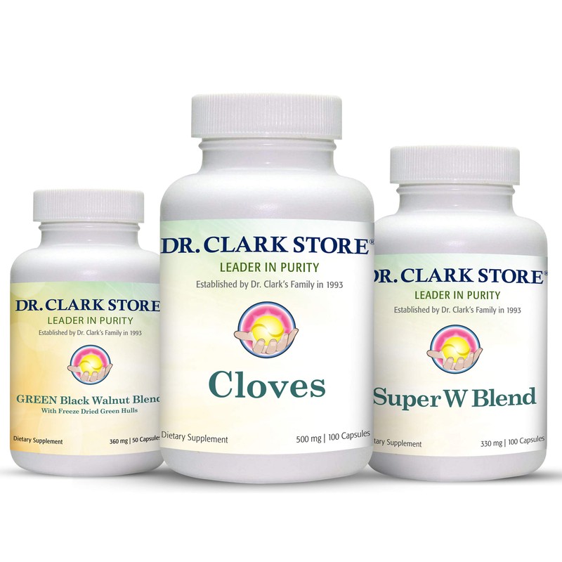 Dr Clark Store Intestine Support & Cleanse Kit - with