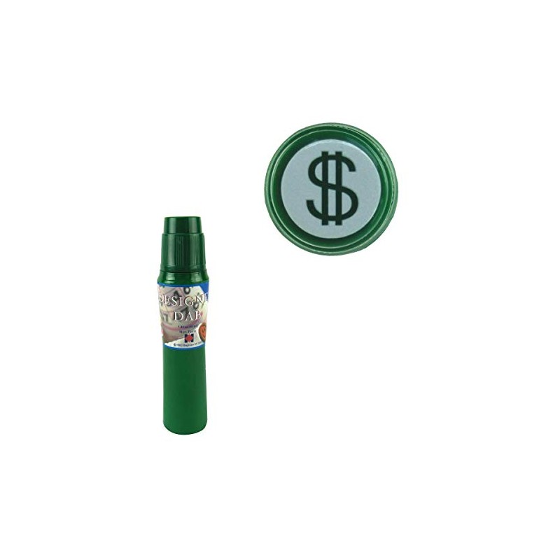 TG,LLC Treasure Gurus Fast Drying Bright Green Ink Dollar Sign