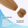 TESS 50 cm Pre Stretched Braiding Hair, Honey Blonde, Jumbo