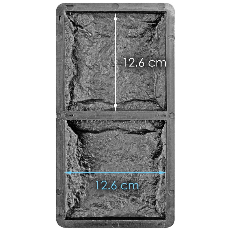 @tec Wall Clinker Stone Formwork Mould Basalt Effect Concrete Mould