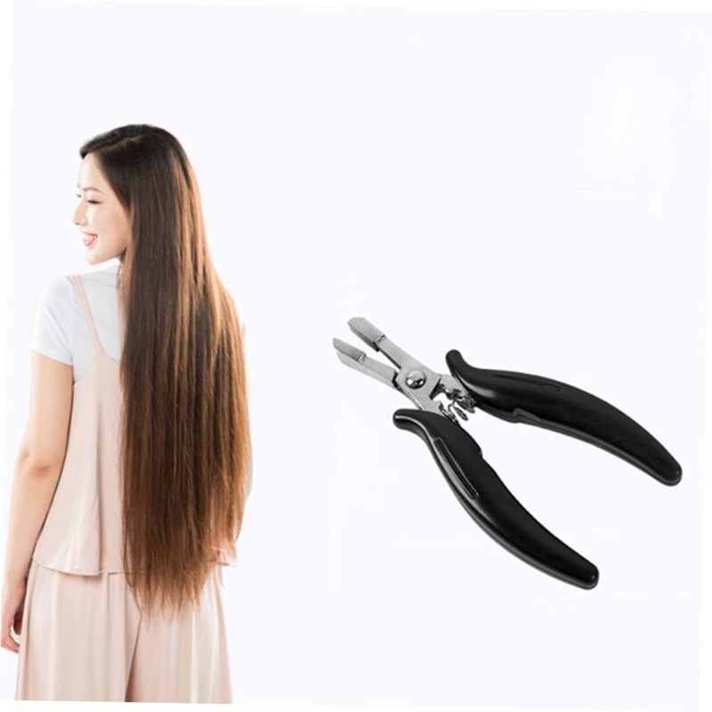FOMIYES Tools Hair Extension Pliers Salon Pliers Hair Extension Kit