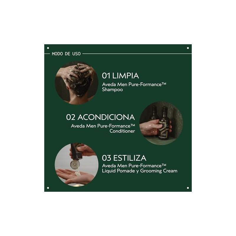 Aveda Pure-Formance™ Liquid Pomade | Fijación moderada, hidratación y brillo