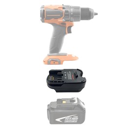 EID MT18AR Battery Adapter Converter for Makita 18V to for Ridgid AEG Cordless Tools Suitable for BL1850B BL1840B BL1830B Li-ion Batteries(Adapter Only)