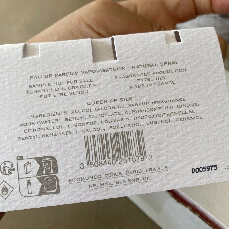 Creed QUEEN OF SILK Eau de Parfum 2.5ml Perfume Sample