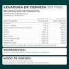 PRONAT Levadura de Cerveza, Suplemento Alimenticio,con Calcio, Fsforo y Vitaminas