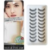 CLEAR EYELASH False Eyelashes Matsueku High Capacity 10 Pairs (Cool