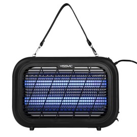 YISSVIC 20W Indoor Bug Zapper, Electric Fruit Fly Traps, Indoors Mosquito Zapper, Electric Fly Zapper, Moth Gnat Insect Killer for Home Office Garage Kitchen Dining Living Room