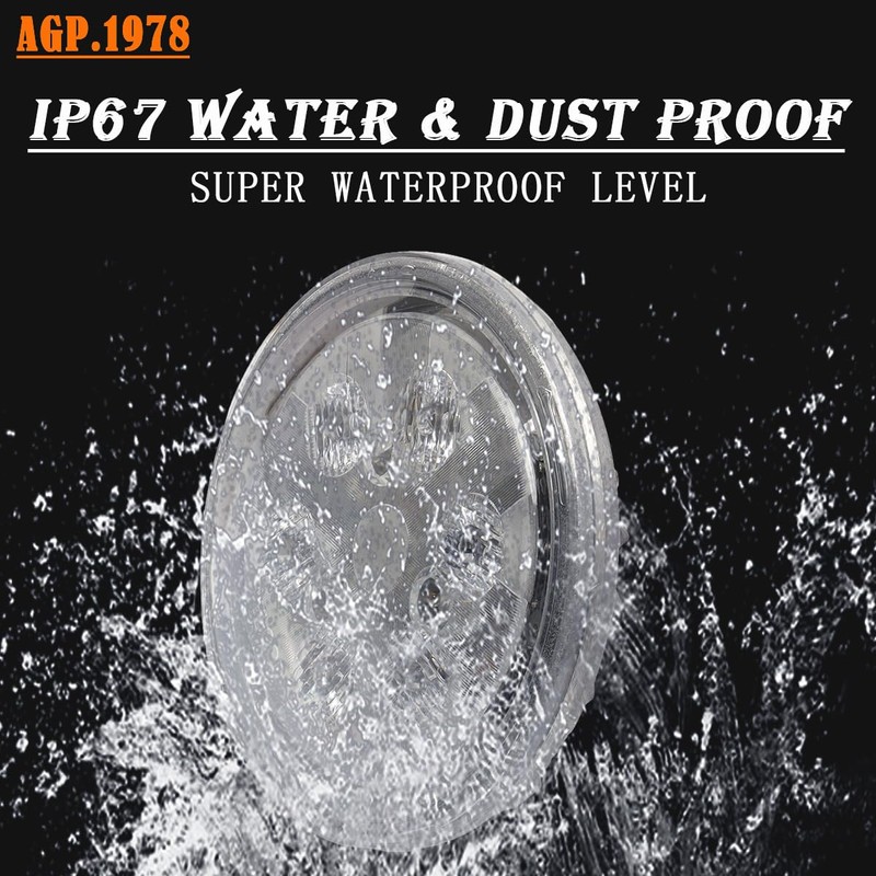 Round 30W Agriculture LED Work Light,Par 36 LED Light Direct