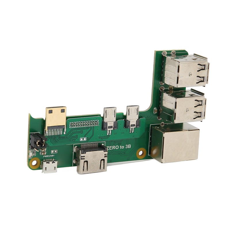 Expansion Board for Raspberry Pi 2W to 3B 3 USB2.0