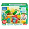 Mega Bloks First Builders Safari Friends with Big Building Blocks,