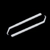 xjs Plastic Household Teeth Cleaning Tool Curved Hook Toothpicks White