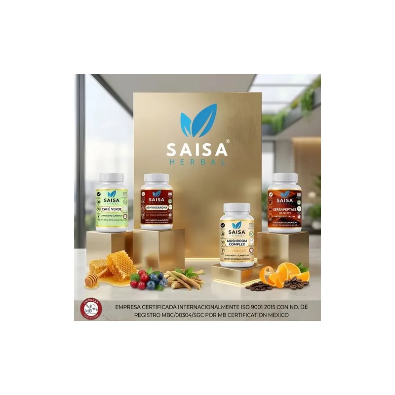 Citrato de Calcio Saisa Herbal, Suplemento para Huesos y Dientes