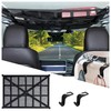 Car Ceiling Cargo Net with 2*Headrest Hook,Large Capacity Anti-Fall Cargo