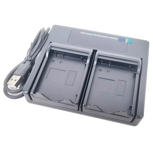 Dual USB Battery Charger for Nikon EN-EL14 EN-EL14a EN-EL14e D3100