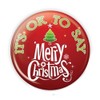 It's Okay to Say Merry Christmas Buttons - Pack of