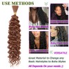 Kachanaa 18 Inch Deep Wave Crochet Hair for Boho Box