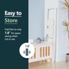 WOA WOA 4 Step Ladder, Ladders for Home, Anti-Slip Pedals,