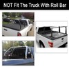 LCSZTLU 1pc 5ft 60.3" Soft Top Roll-up Vinyl Tonneau Cover