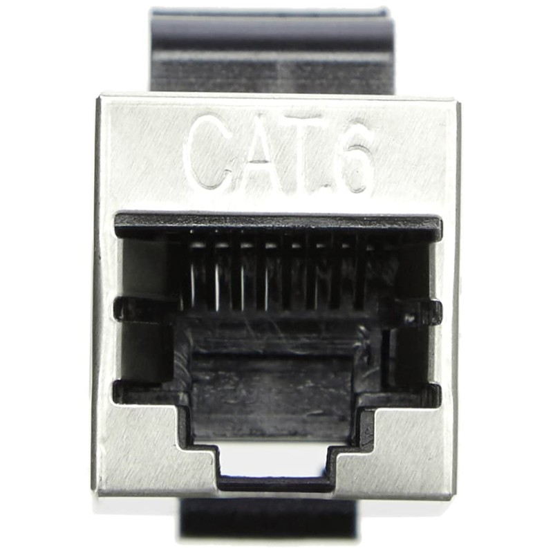 Premium Cord Coupling RJ45 CAT6 8/8 STP KeyStone