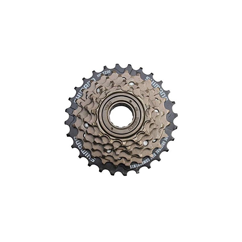 SHIMANO Zahnkr. Freil. Mf-tz20 6fach 14-28 Z, Braun