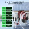Bateria Power Solar Connectors 30A Y-Branch Cable, Solar Cable Parallel