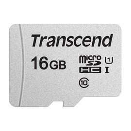 Transcend 16GB MicroSDXC/SDHC 300S Memory Card TS16GUSD300S