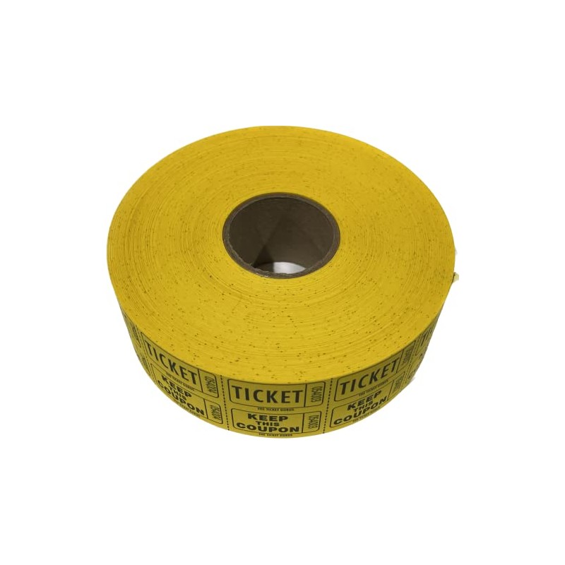 The Ticket Gurus-Raffle Tickets - 4 Yellow Rolls of 2000
