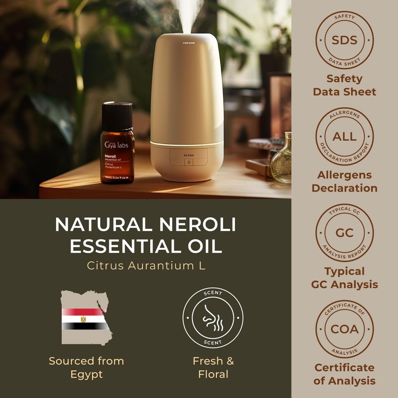 Gya Labs Gya Labs Neroli Essential Oil for Diffuser &