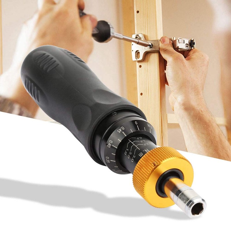Precision Certified Torque Screwdriver 0.5-3 Nm, Adjustable Torque Screwdriver for