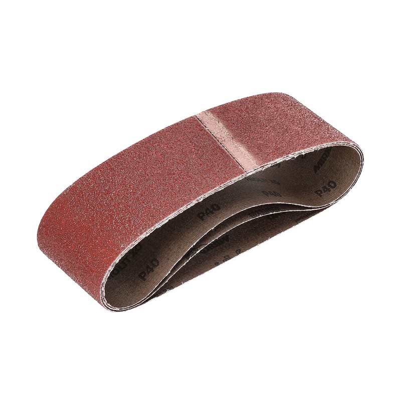 Mirka Red 3 pcs fabric sanding belts 75x533mm / grit