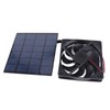5W Solar Panel Fan Eco Friendly Low Noise Compact Portable