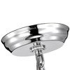 Mr.Color Chrome Canopy Kit for Ceiling Light 6 Feet Pendant