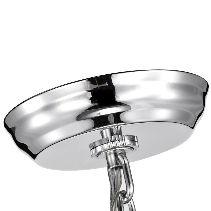 Mr.Color Chrome Canopy Kit for Ceiling Light 6 Feet Pendant