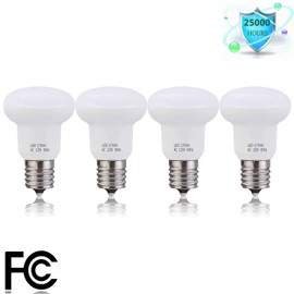 R14 E17 LED Light Bulb, 3W LED Bulb Replace 30W Incandescent lamp, 4000K(Nature White), Mini Reflector Floodlight Non-Dimmable, Pack of 1