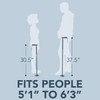 Michael Graves Quick Fold Walking Cane for Men and Women