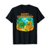 Funny Summerween Cute Watermelon & Pineapple Beach Vibes T-Shirt