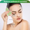 Jade Gua Sha Stone 2 Pieces, Gua Sha Comb and