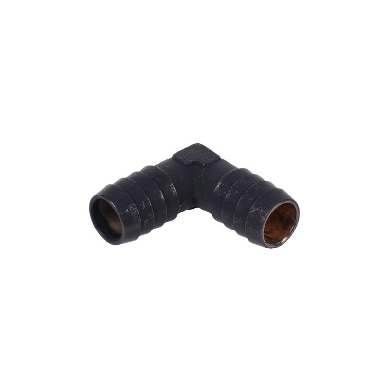 13mm (1/2") 90°; Schlauchverbinder - black matt