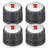 FBULWSEC 2025 Upgraded 91538 Gas Control Knobs - 4 Pack,