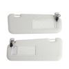 ZONFANT Left Driver Side Sun Visor with Light Compatible with