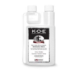 Odorcide K.O.E Kennel Odor Eliminator Concentrate – For Cages, Runs & More – For Home & Kennel w/Safe, Non-Enzymatic Formula - Frost Scent -16 oz