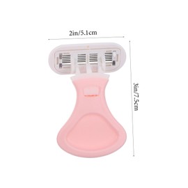 FOMIYES Body Hair Shaver for Women Blade Manual Hair Removal Tool Precision Cutting Edges for Smooth Skin for Underarms and Legs