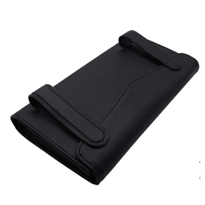 QianBao Car Tissue Holder, PU Leather Tissue Box, Hanging Paper