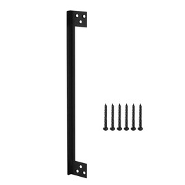 Ieron Door Latch Guard Plate, Outswing Door Security Protector, Steel Latch Guard Plate Cover (11 inch)