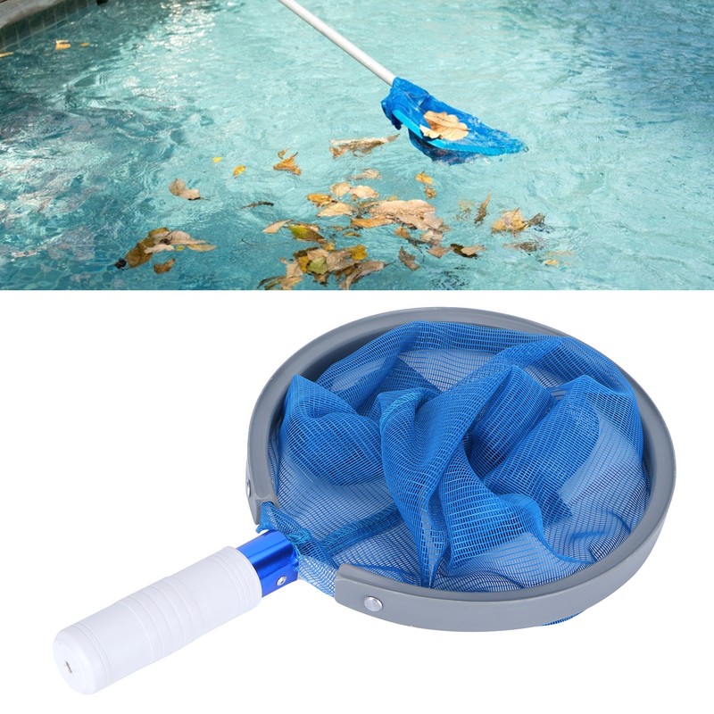 Pool Skimmer Leaf Debris Cleaning Rake Net for Swimming Pool