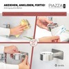 bremermann Bad-Serie PIAZZA - Handtuchhaken 4er-Sets (Tape)