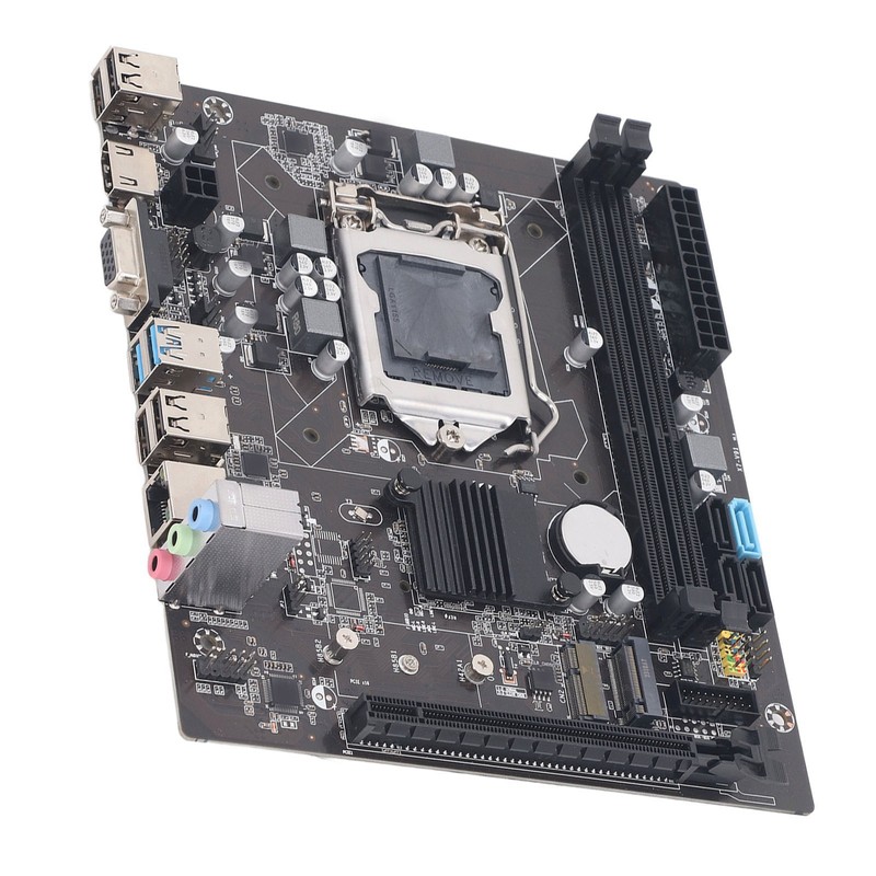 B75 Gaming Motherboard with M.2 Ports Dual Channel DDR3 for