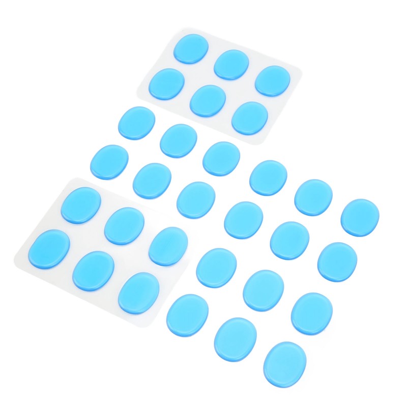 30Pcs Drum Dampeners Gel Pads Silicone Drum Silencers Sound Dampening